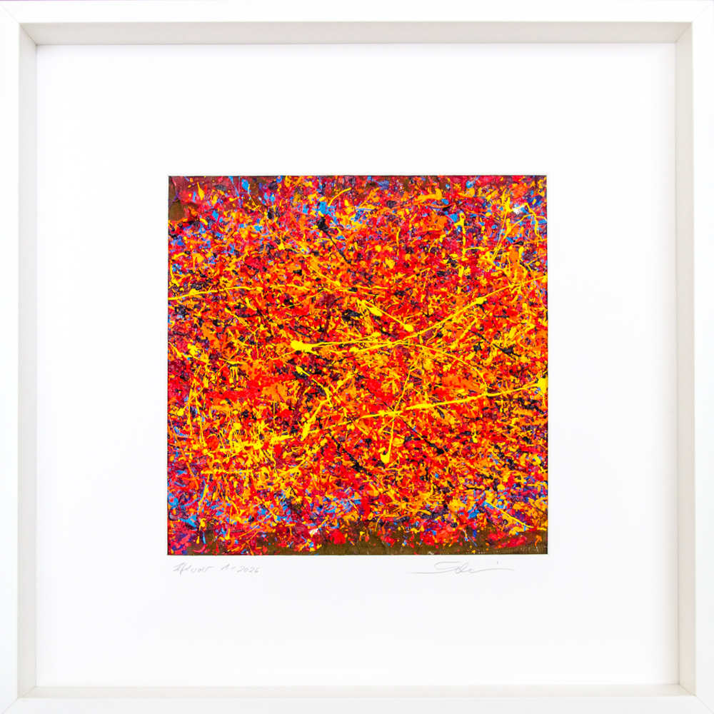 "Leftover Nr. 1", 50 x 50 x 5 cm, 2026