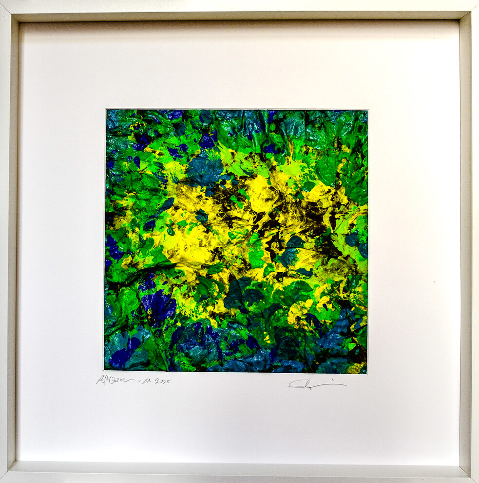 "Leftover Nr. 11", 50 x 50 x 5 cm, 2025