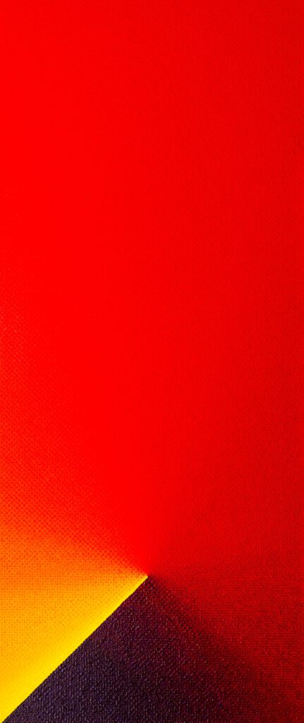 "Schnittpunkt des Lichtes", 143 x 61 cm, 2026